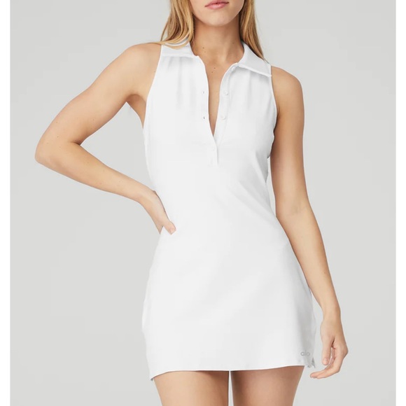 ALO Yoga Dresses & Skirts - NWT Alo Yoga Tennis Dress in white Size L